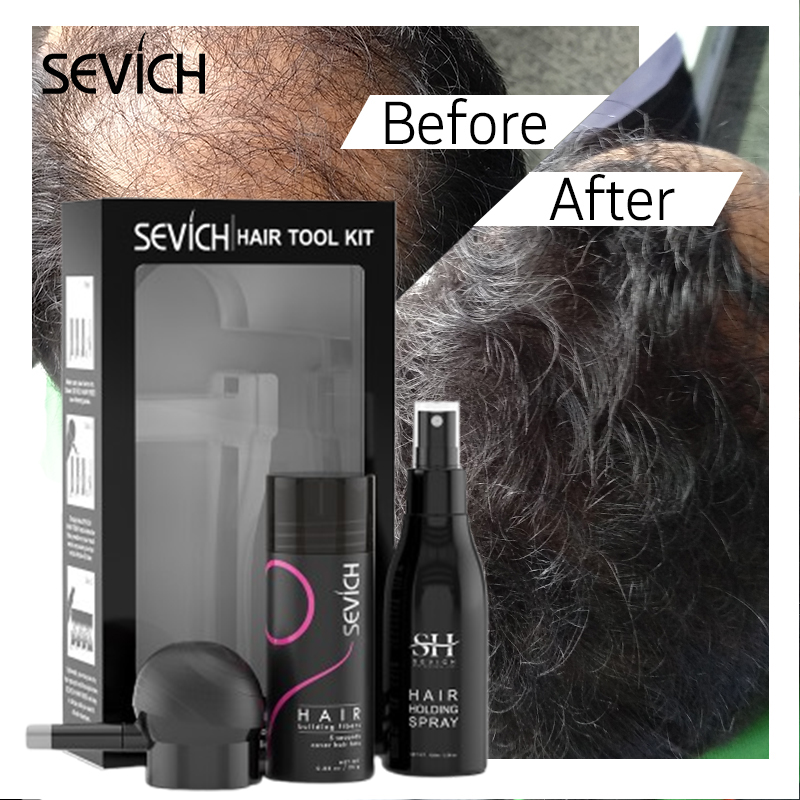 Keratin Treatment Set - Black Hair Fibers Set Hair Growth