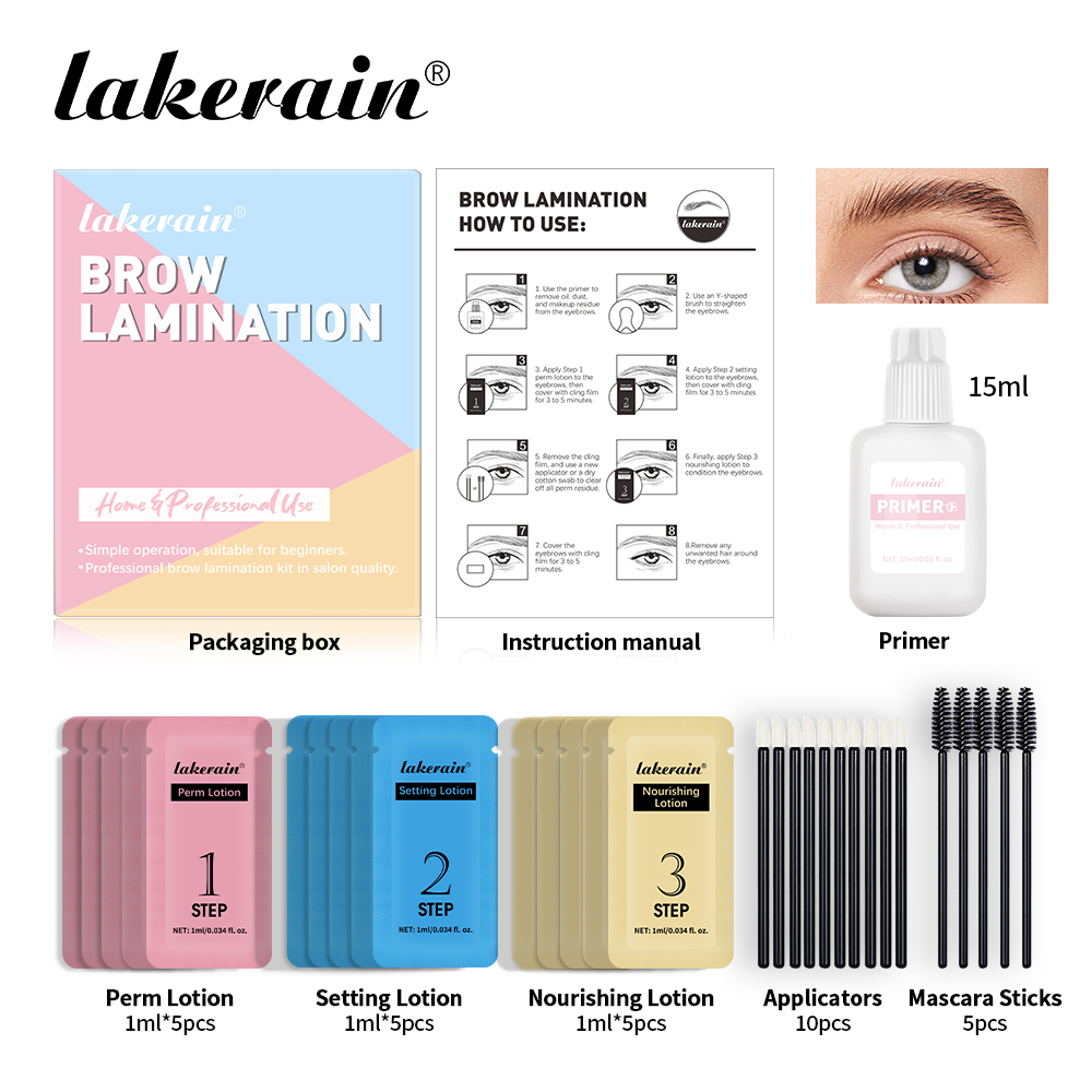 New Professional Brow Perm Set - Keratin Treatment Set review and price