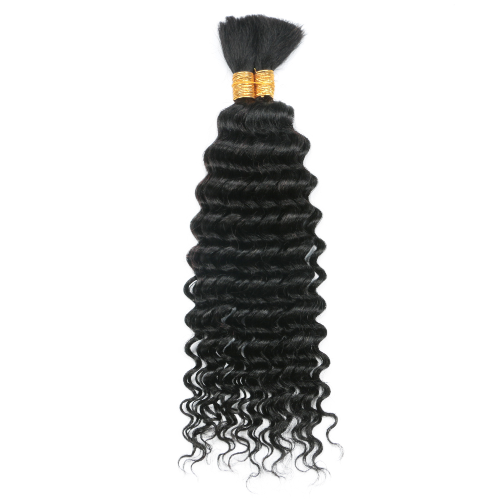 12A Deep Wave Bulk Hair Human  - Hair Care Color review and price