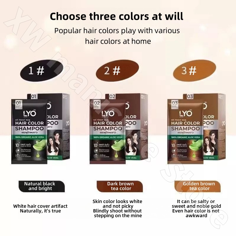 Thailand LYO Natural Plant Was - Hair Care Thailand review and price