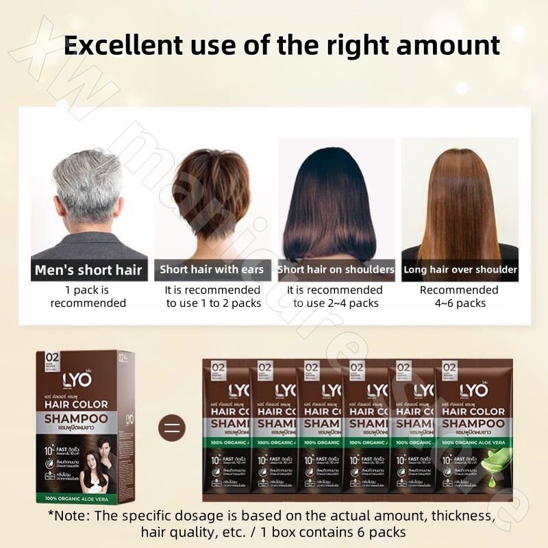 Thailand LYO Natural Plant Was - Hair Care Thailand review and price