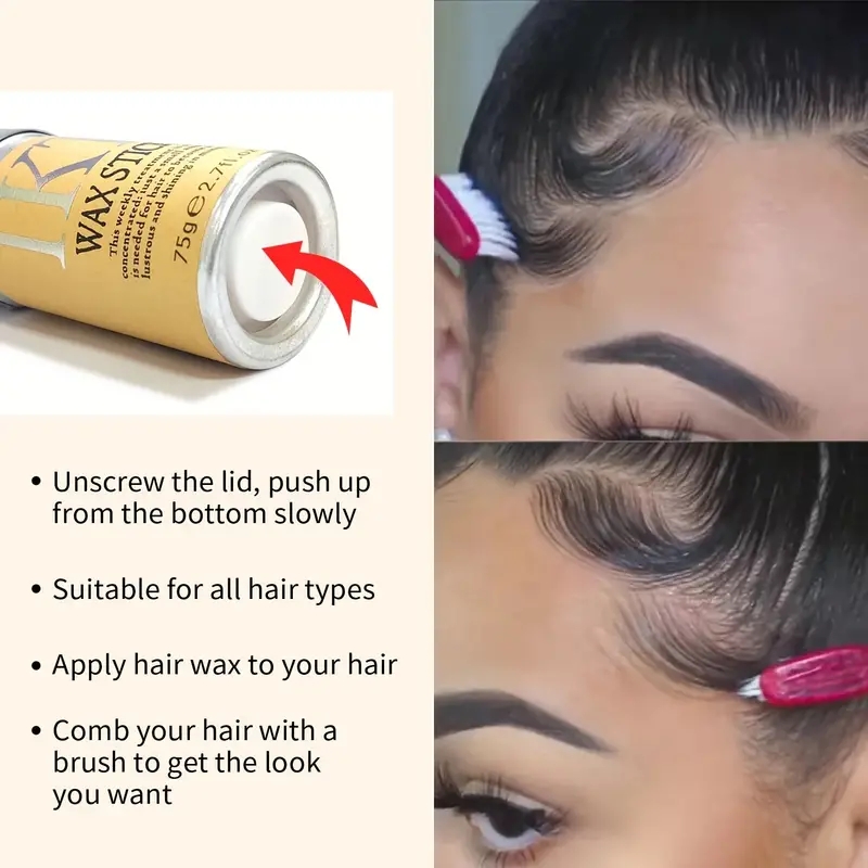 2/5Pcs Hair Wax Stick For Kids - Hair Care Women review and price