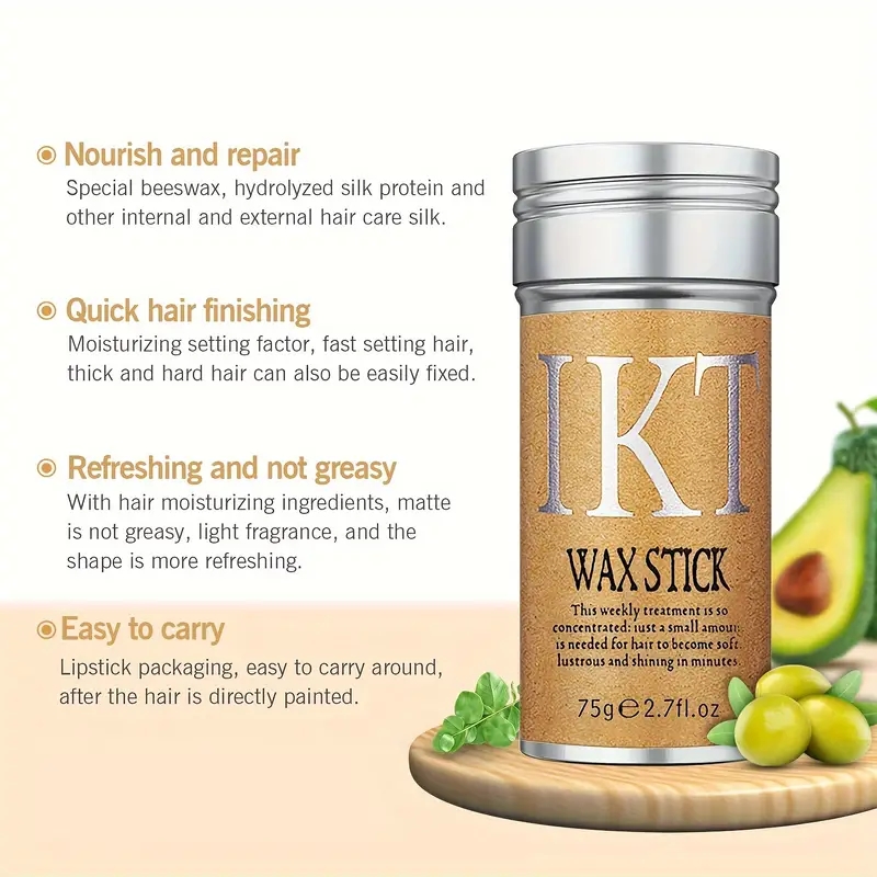 2/5Pcs Hair Wax Stick For Kids - Hair Care Women review and price