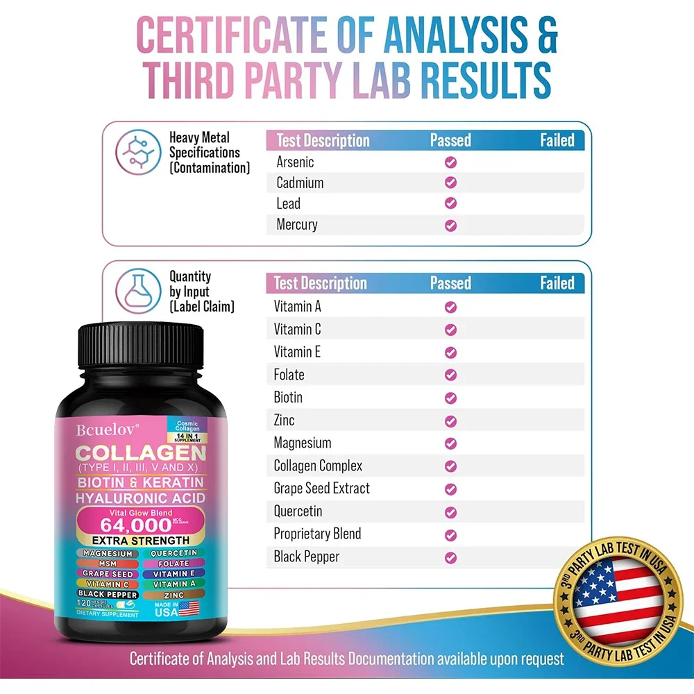 Collagen Capsules Biotin Kerat - Hair Care Collagen review and price