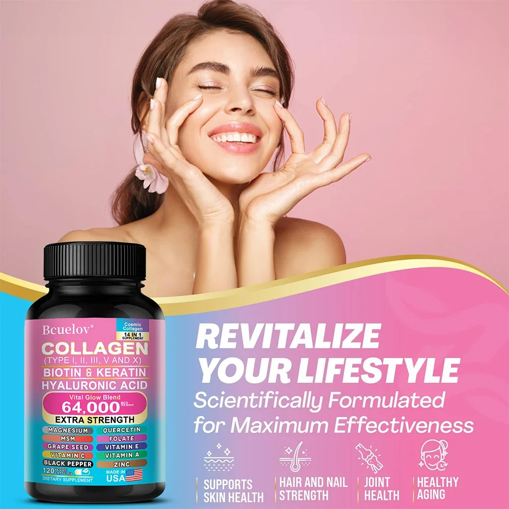 Collagen Capsules Biotin Kerat - Hair Care Collagen review and price