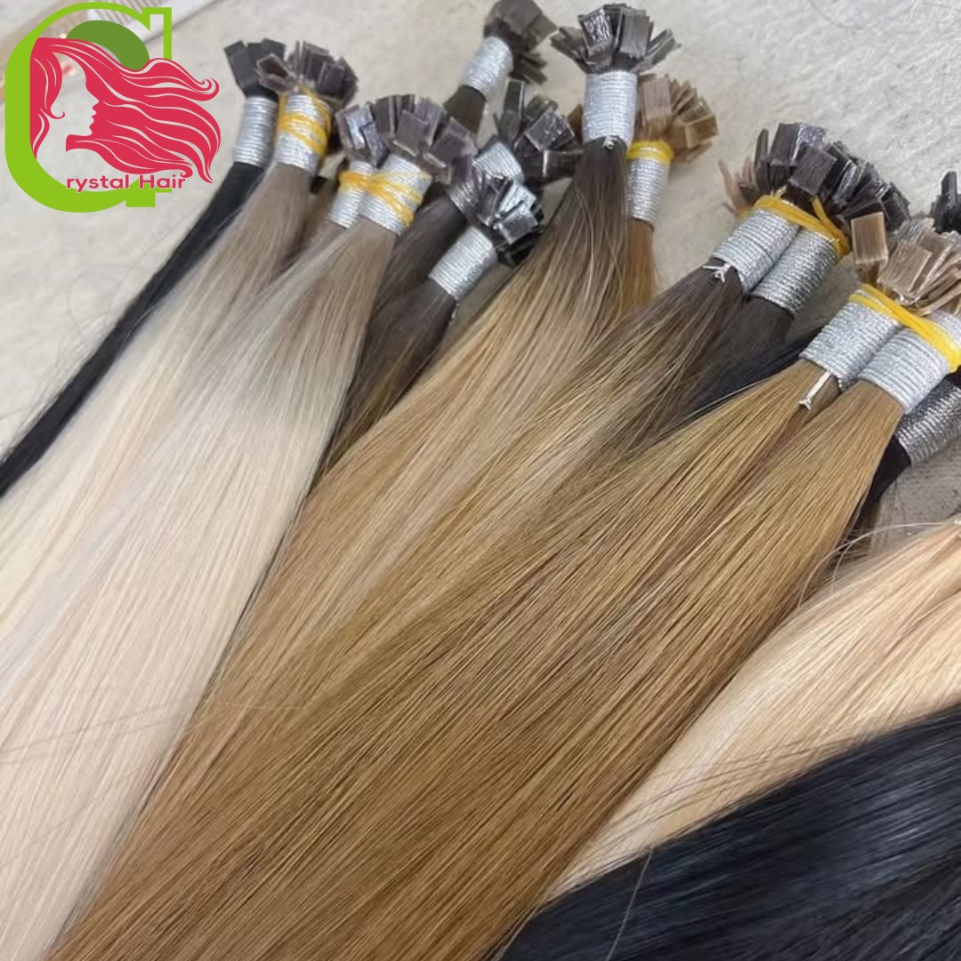 Human Hair Flat Tip  Extension - Hair Care Color review and price