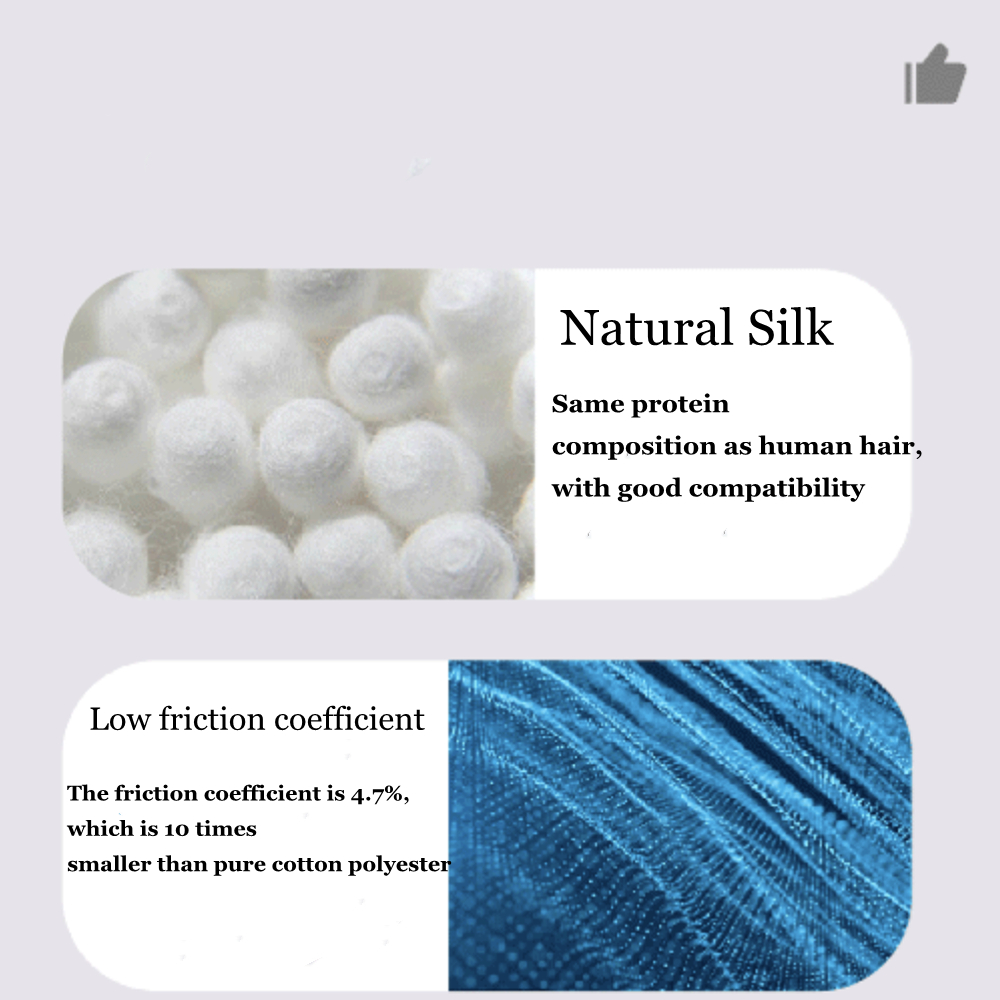 3PCS 100% Pure Mulberry Silk H - Hair Care Women review and price