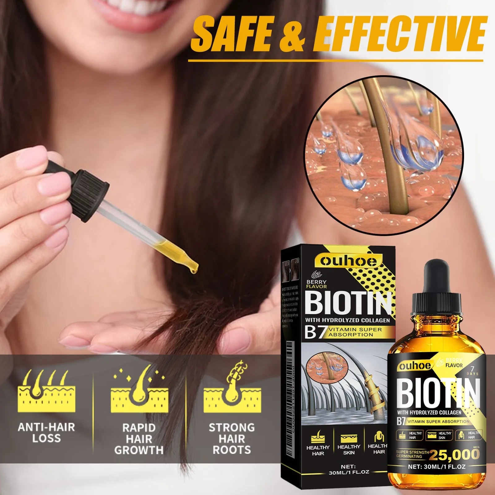 Collagen B7 Vitamin Hair Growt - Hair Care Collagen review and price
