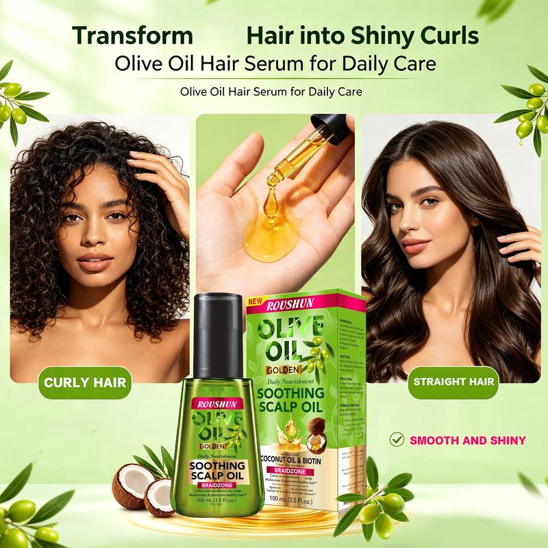 100ml Olive Oil Scalp Oil Smoo - Hair Care Fragrance Essential Oil review and price