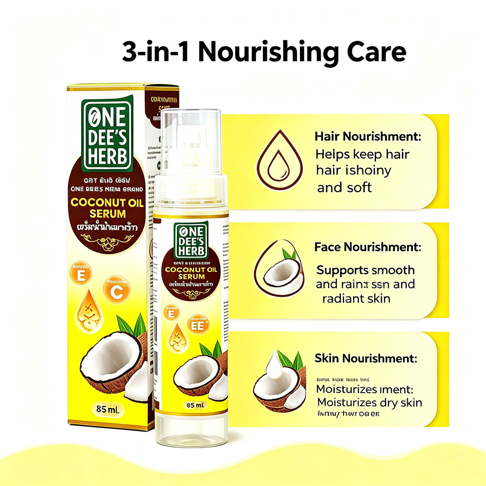 Thailand One Dee's Herb Coconu - Hair Care Thailand review and price