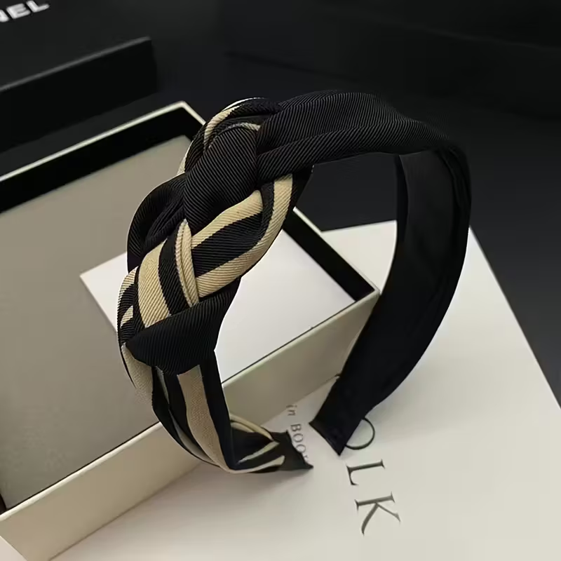 Knitted headband, anti-slip he - Hair Care Women review and price
