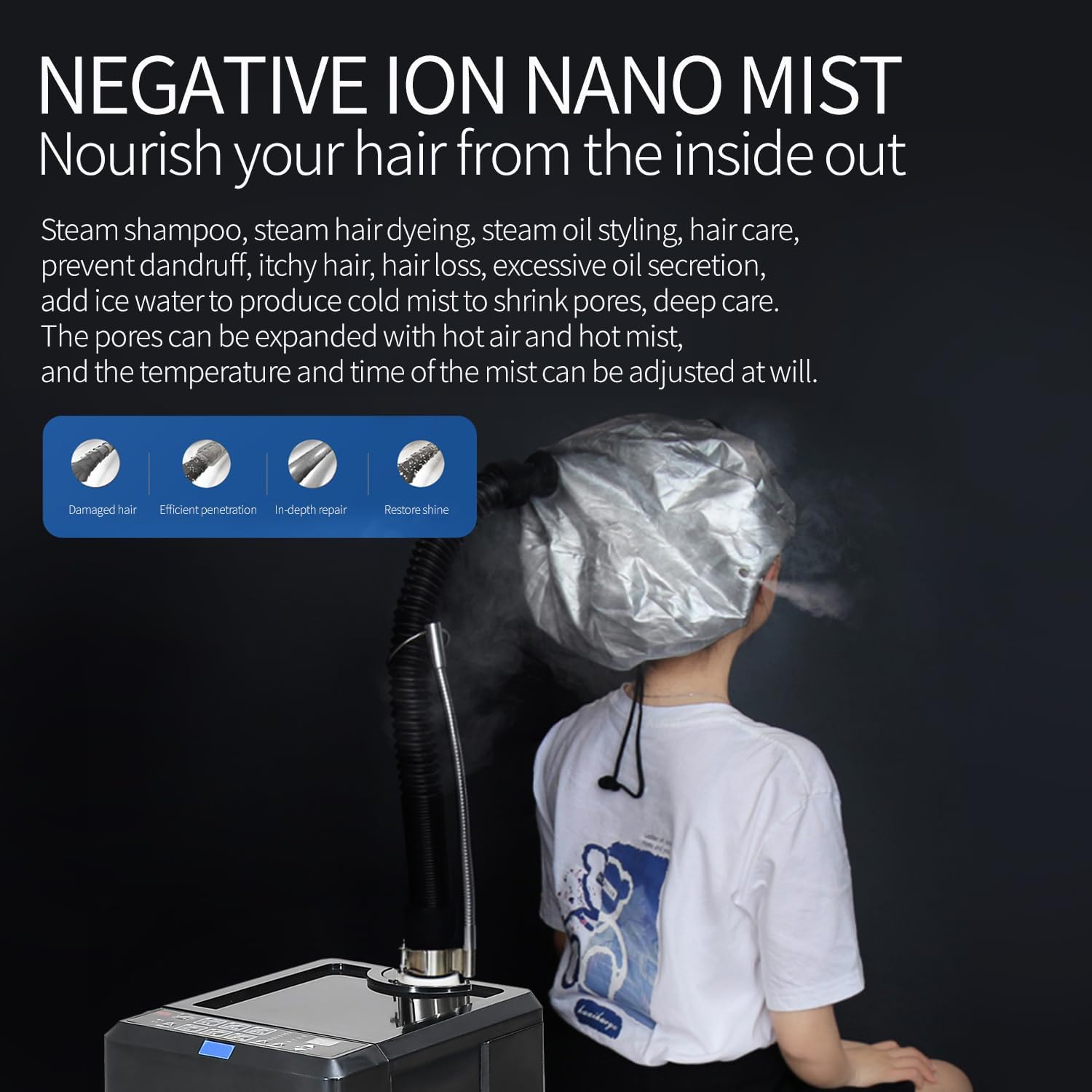 Professional Steam Perm Machin - Hair Care In Salon review and price