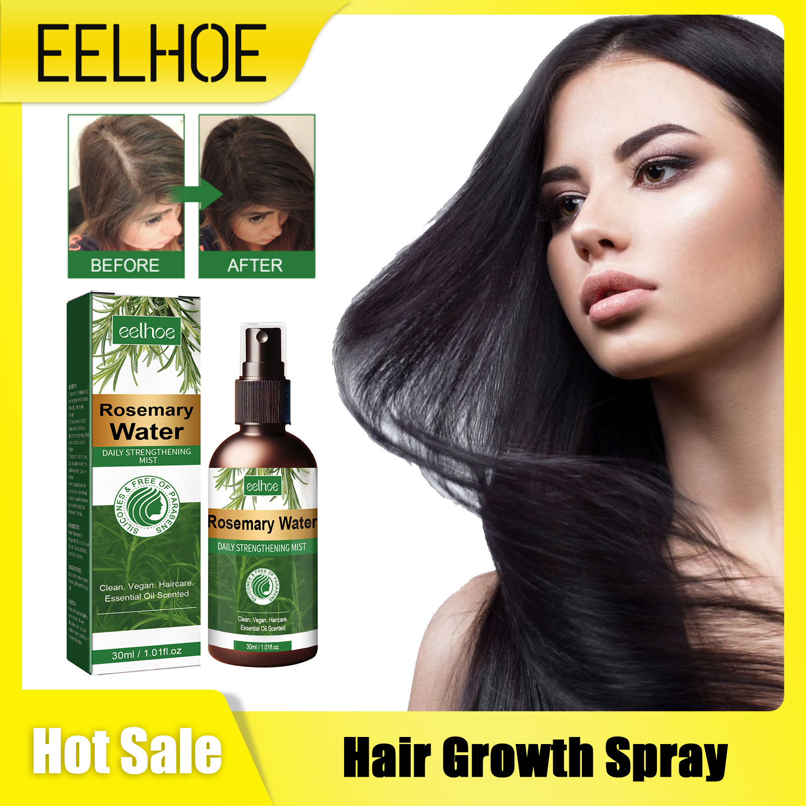 Rosemary Spray for Hair Nouris - Hair Care Natural review and price